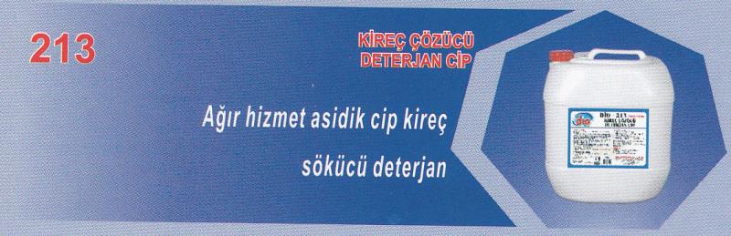 KİREÇ ÇÖZÜCÜ-DETERJAN-CİP-213