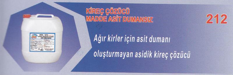 KİREÇ ÇÖZÜCÜ-ASİT-DUMANSIZ-212